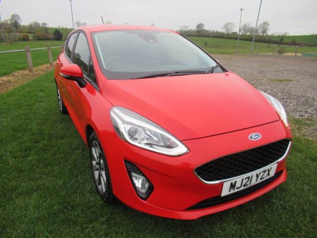 Ford Fiesta 1.0 EcoBoost 95 Trend 5dr Hatchback Petrol Red