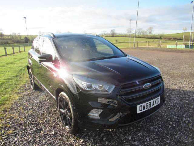 Ford Kuga 2.0 TDCi 180 ST-Line X 5dr Auto Hatchback Diesel Black