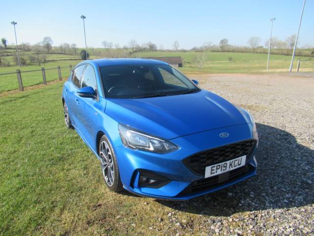 Ford Focus 1.5 EcoBlue 120 ST-Line X 5dr Hatchback Diesel Blue