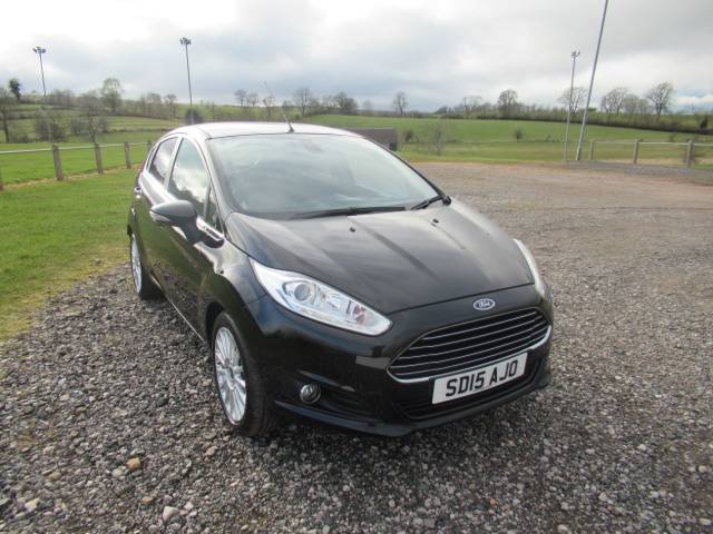 Ford Fiesta 1.0 EcoBoost Titanium 5dr Hatchback Petrol Black